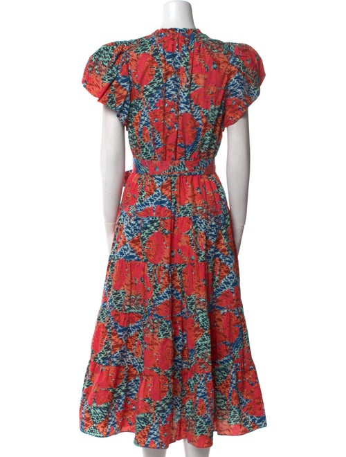 Ulla Johnson Floral Print Long Dress