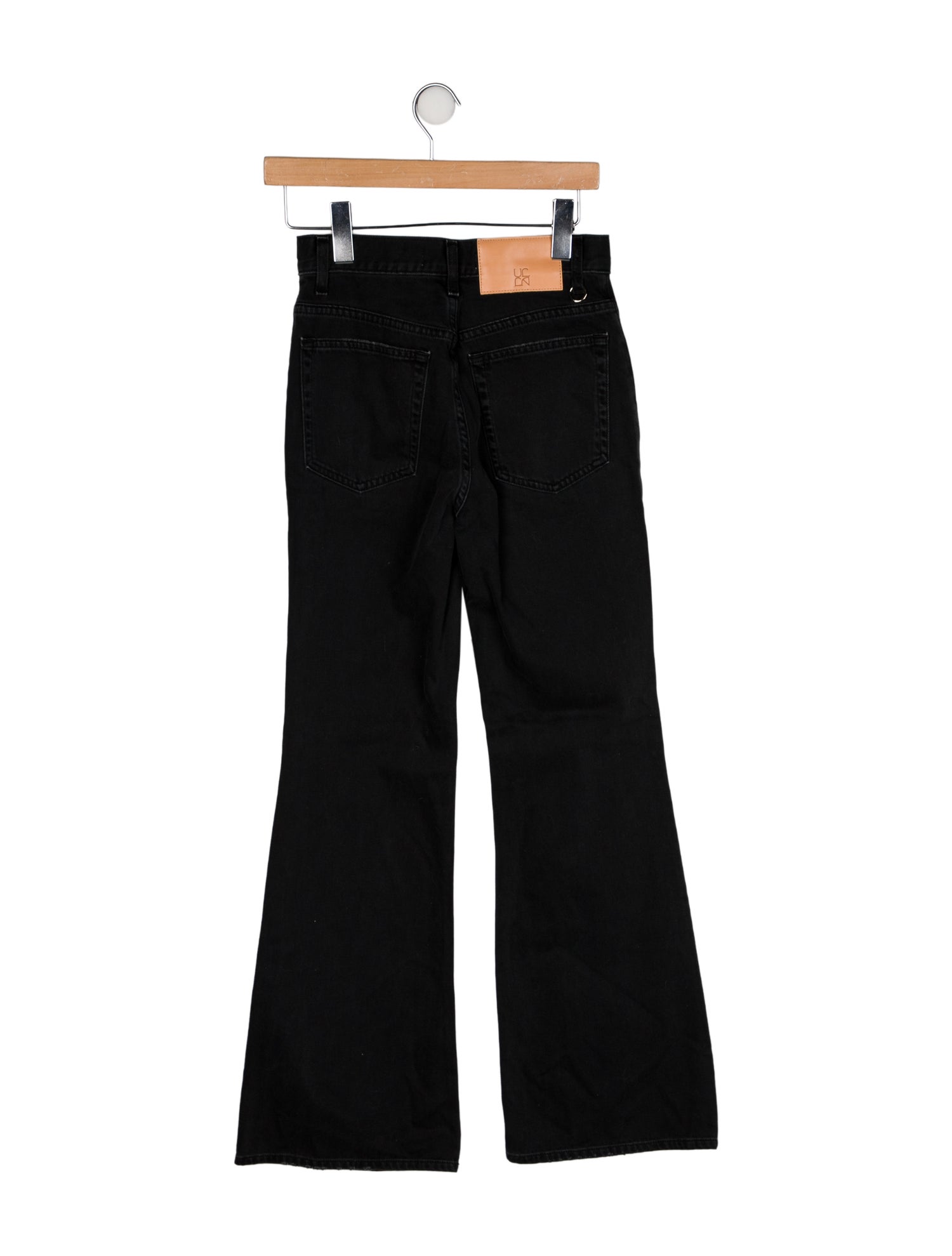 Ulla Johnson Mid-Rise Wide Leg Jeans