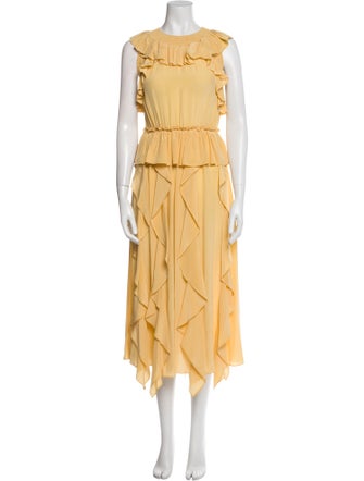Ulla Johnson Silk Long Dress