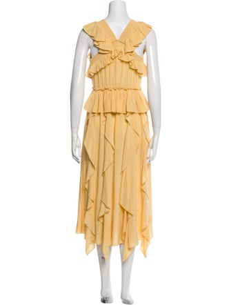 Ulla Johnson Silk Long Dress