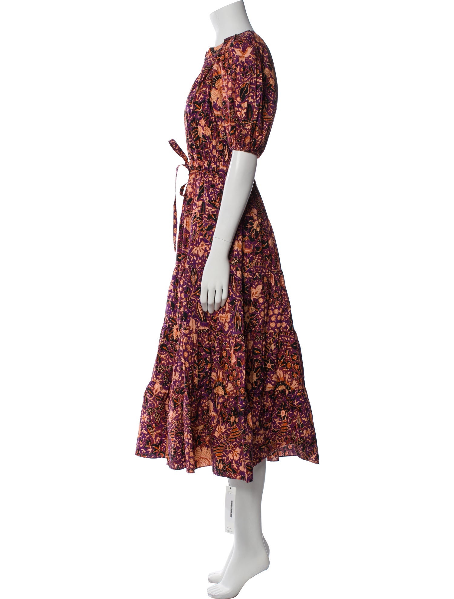 Ulla Johnson Floral Print Long Dress