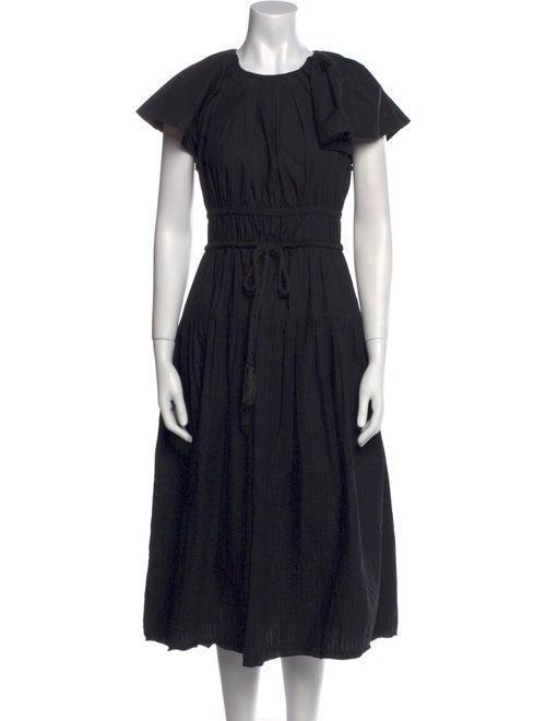 Ulla Johnson Crew Neck Long Dress