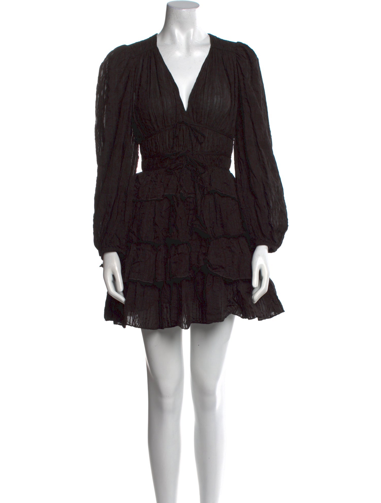 Ulla Johnson V-Neck Mini Dress