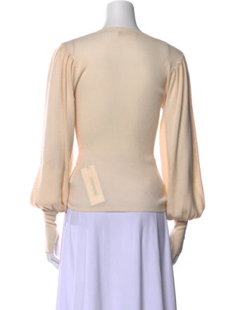 Ulla Johnson Merino Wool Scoop Neck Sweater