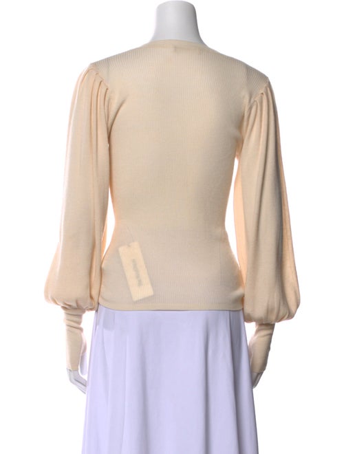 Ulla Johnson Merino Wool Scoop Neck Sweater