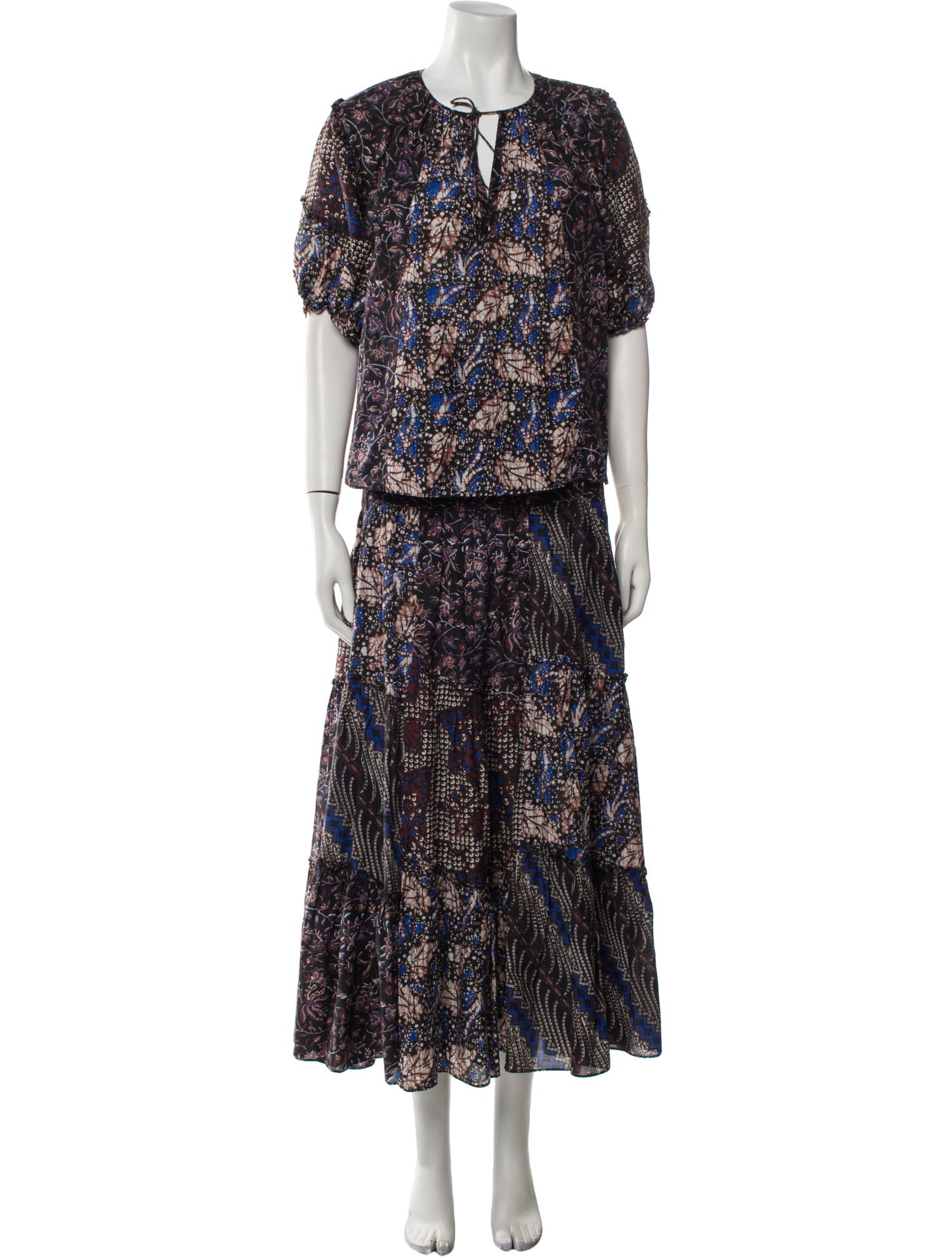 Ulla Johnson Printed Skirt Set