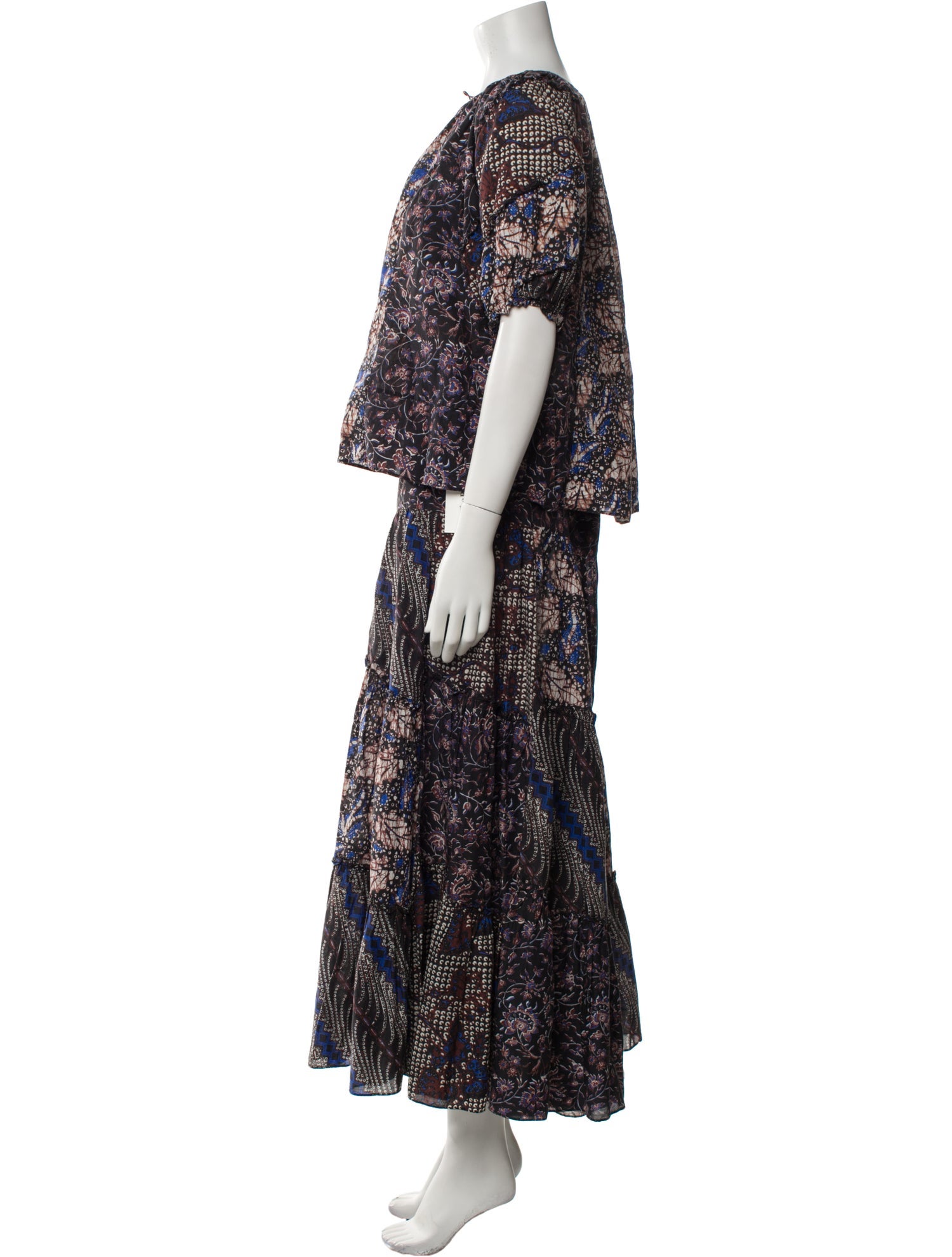 Ulla Johnson Printed Skirt Set