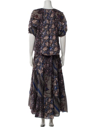 Ulla Johnson Printed Skirt Set