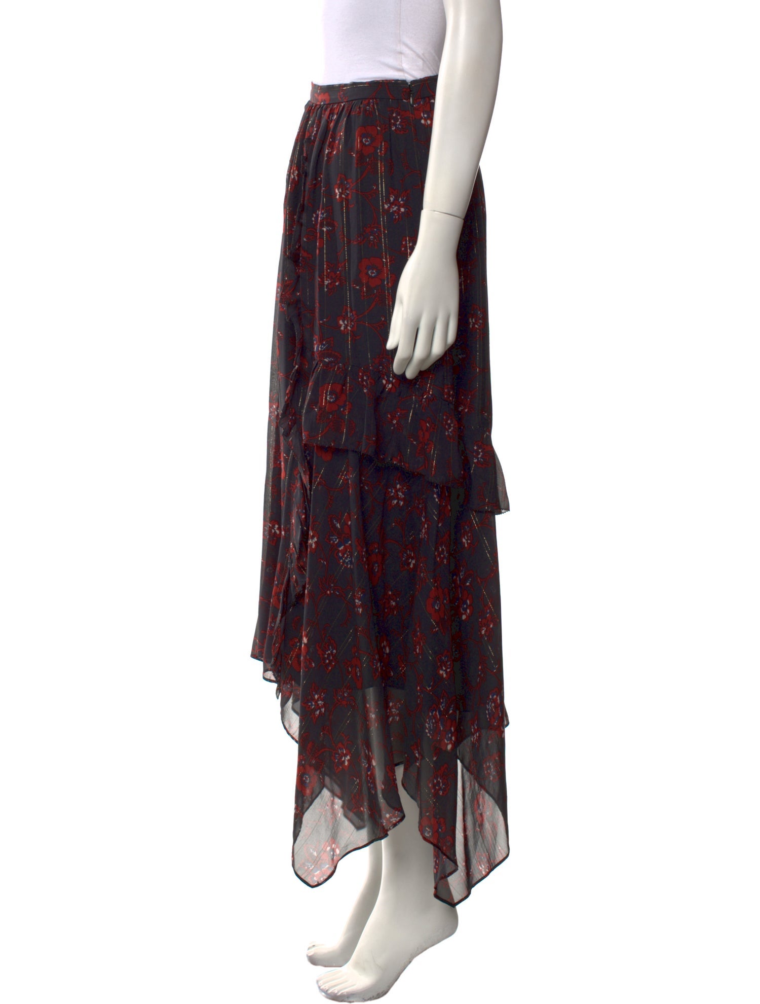 Ulla Johnson Silk Long Skirt