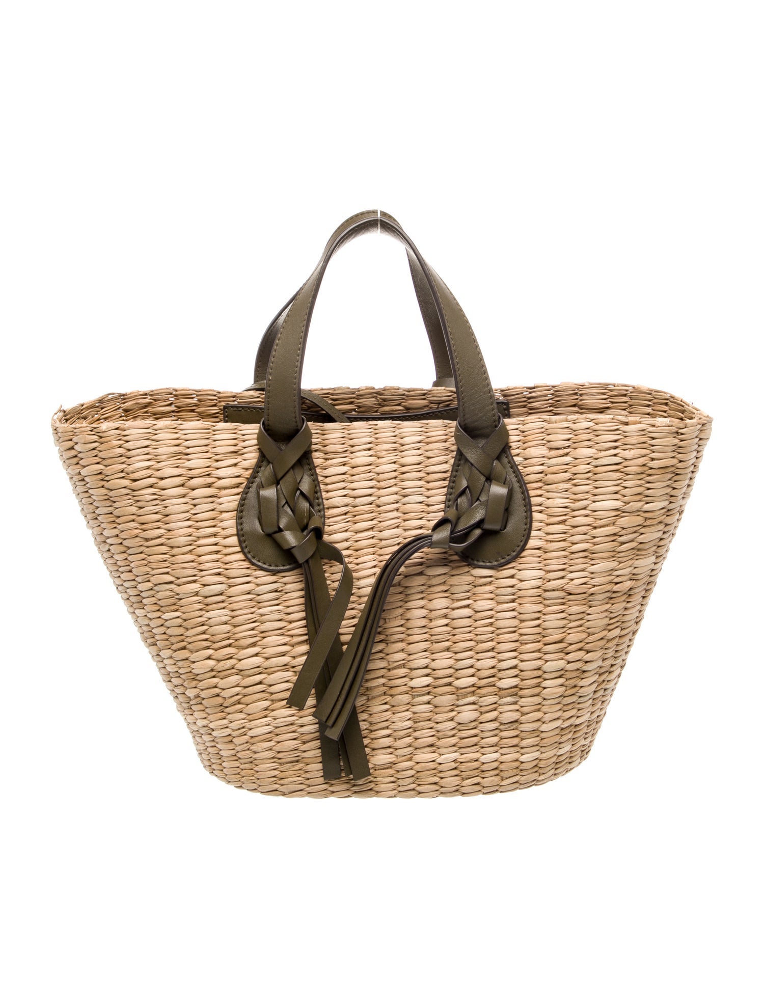 Ulla Johnson Straw Top Handle Bag