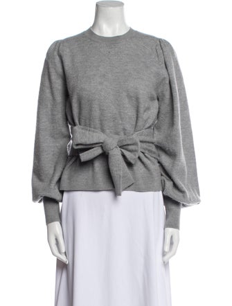 Ulla Johnson Merino Wool Crew Neck Sweater