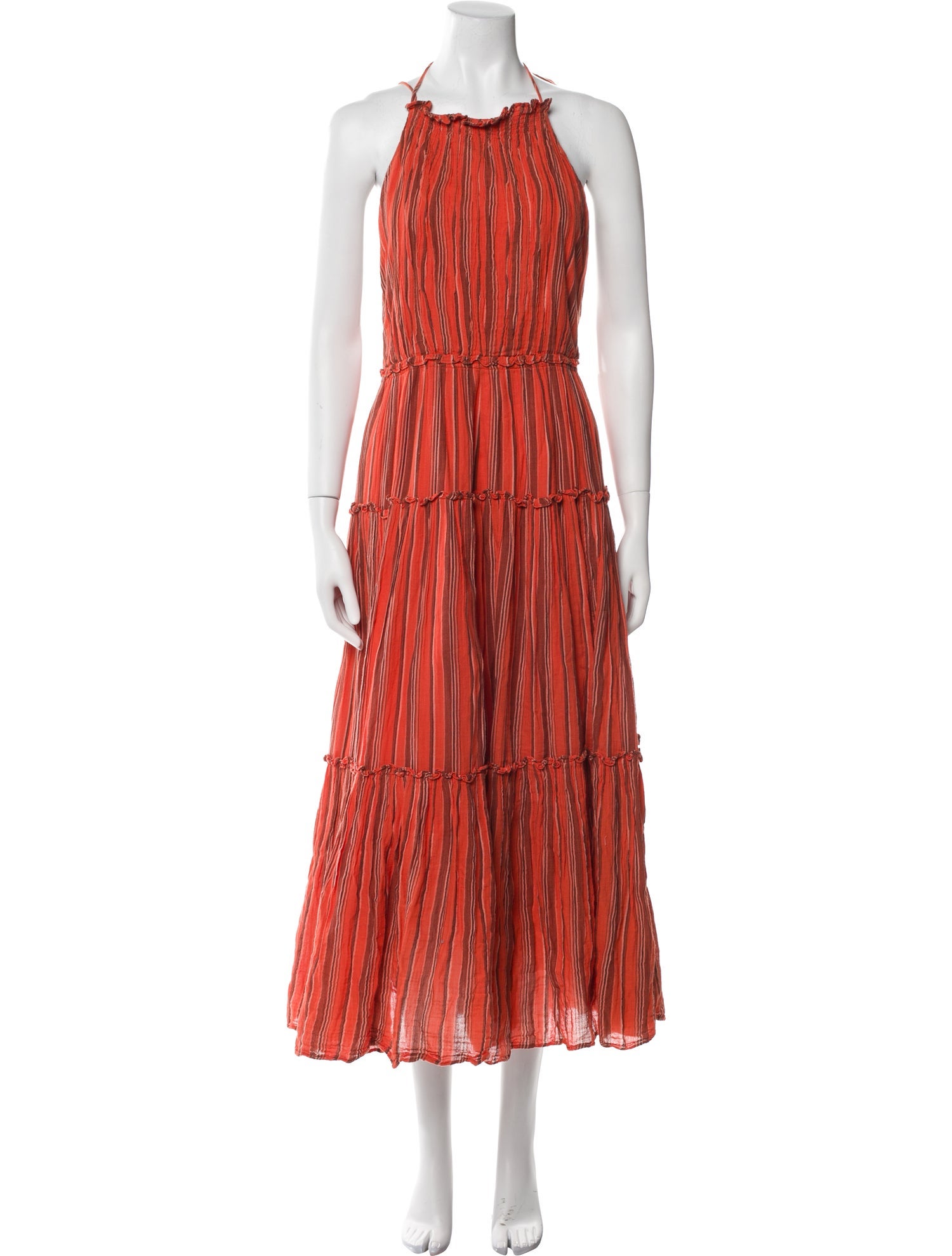 Ulla Johnson Striped Long Dress