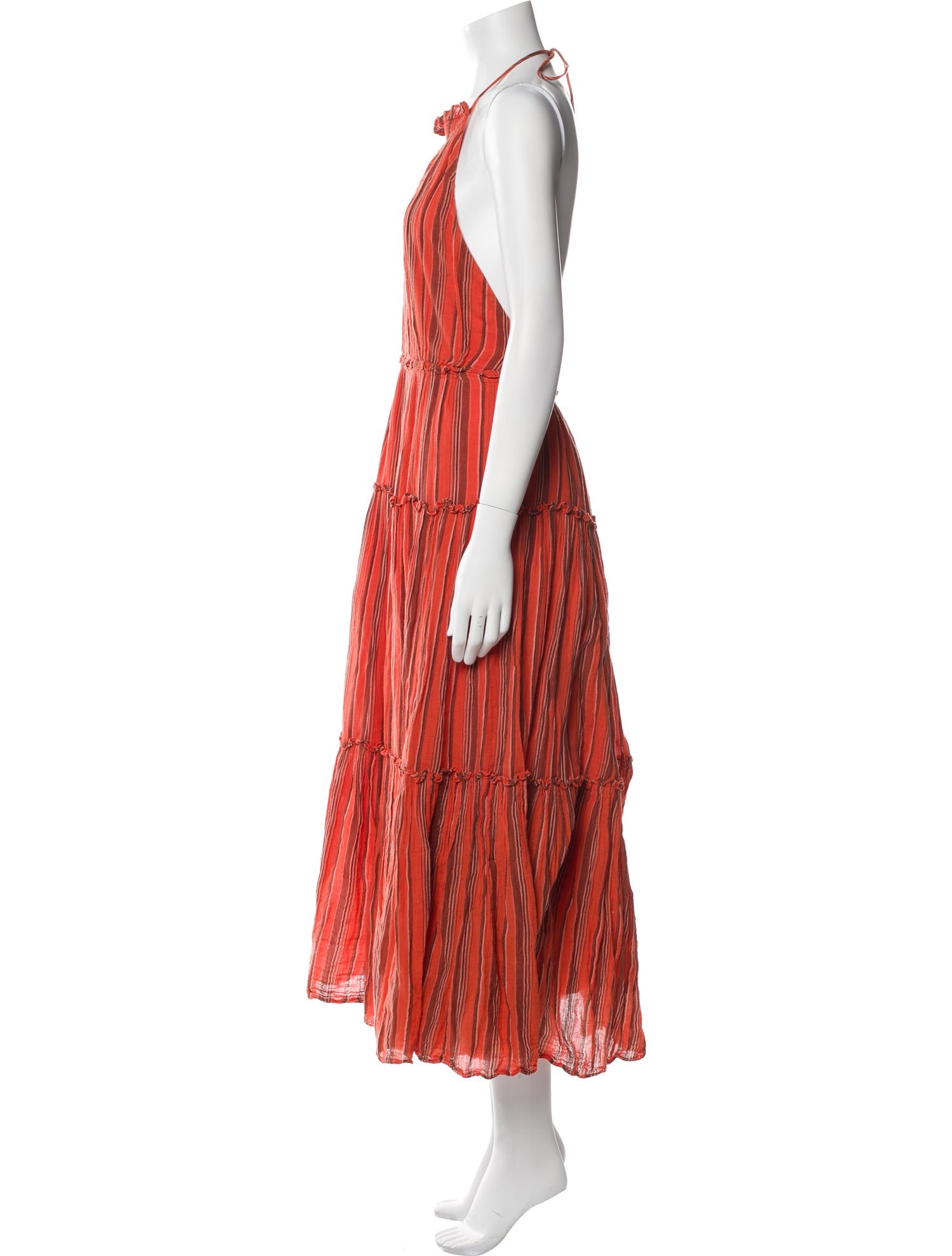 Ulla Johnson Striped Long Dress