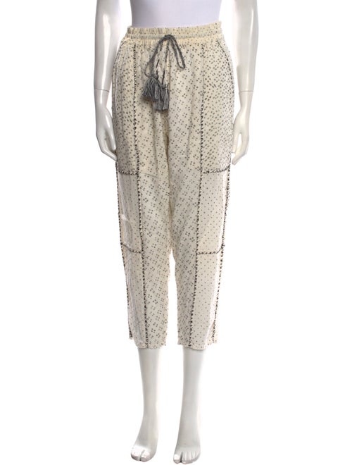 Ulla Johnson Printed Straight Leg Pants