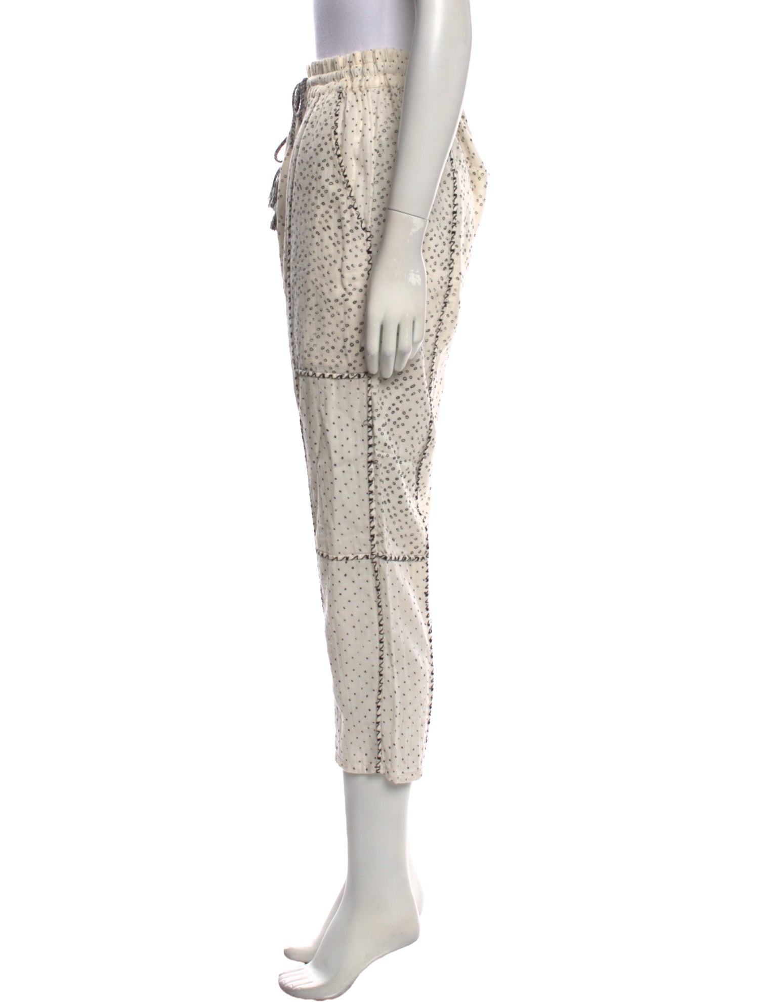 Ulla Johnson Printed Straight Leg Pants