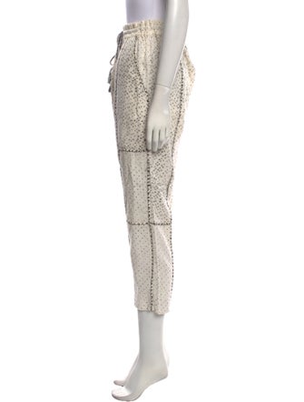 Ulla Johnson Printed Straight Leg Pants