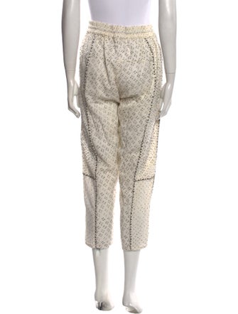 Ulla Johnson Printed Straight Leg Pants