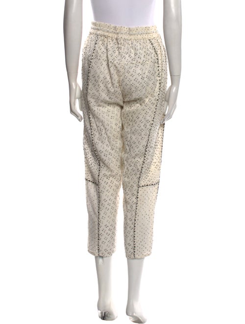 Ulla Johnson Printed Straight Leg Pants