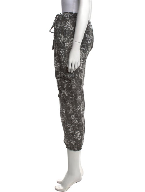 Ulla Johnson Floral Print Skinny Leg Pants