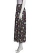 Ulla Johnson Floral Print Midi Length Skirt