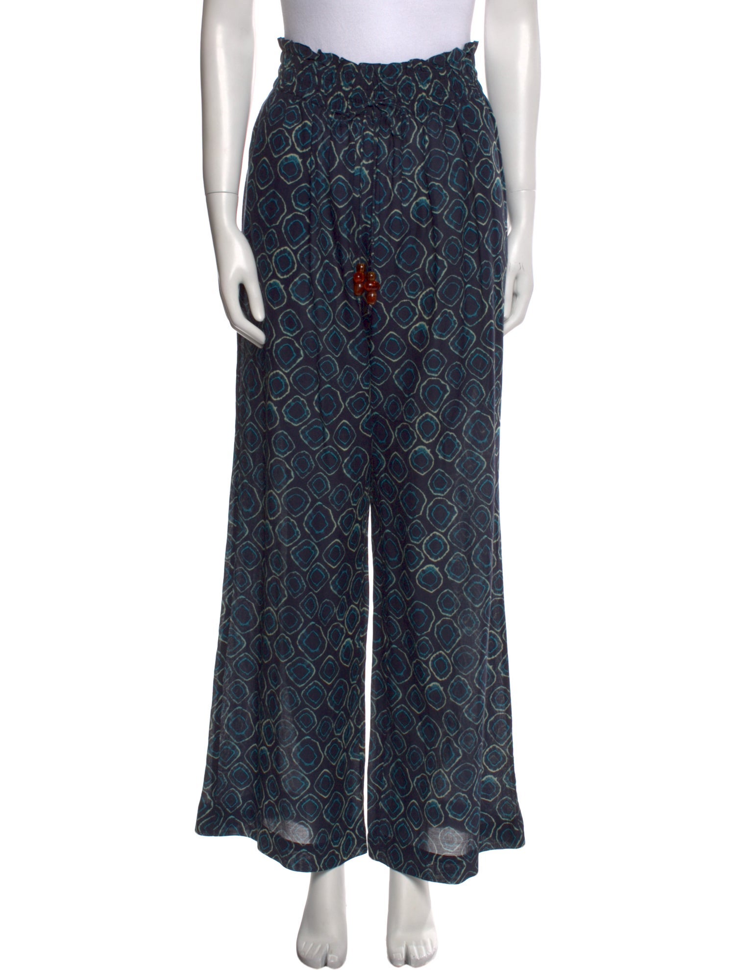 Ulla Johnson Printed Wide Leg Pants