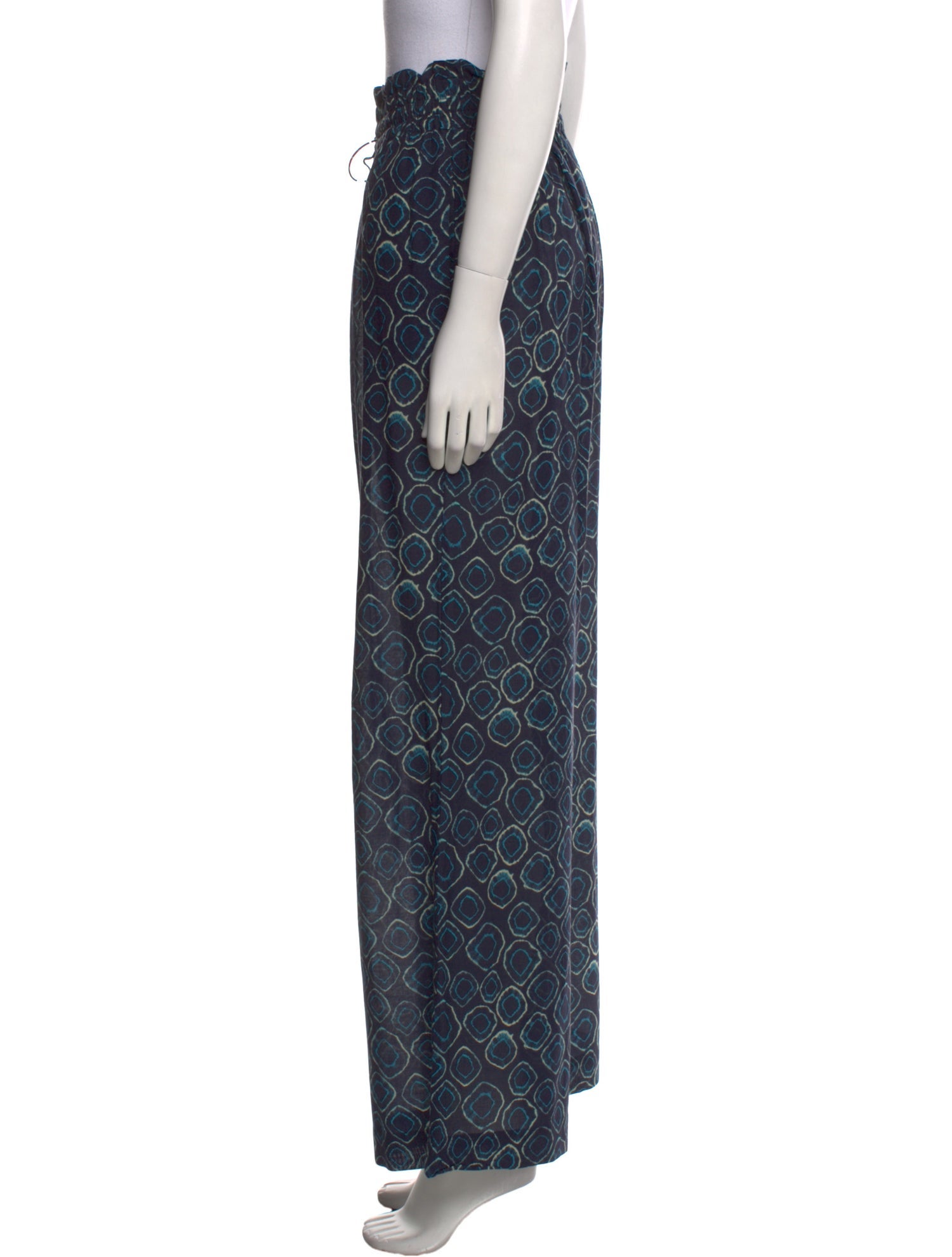 Ulla Johnson Printed Wide Leg Pants