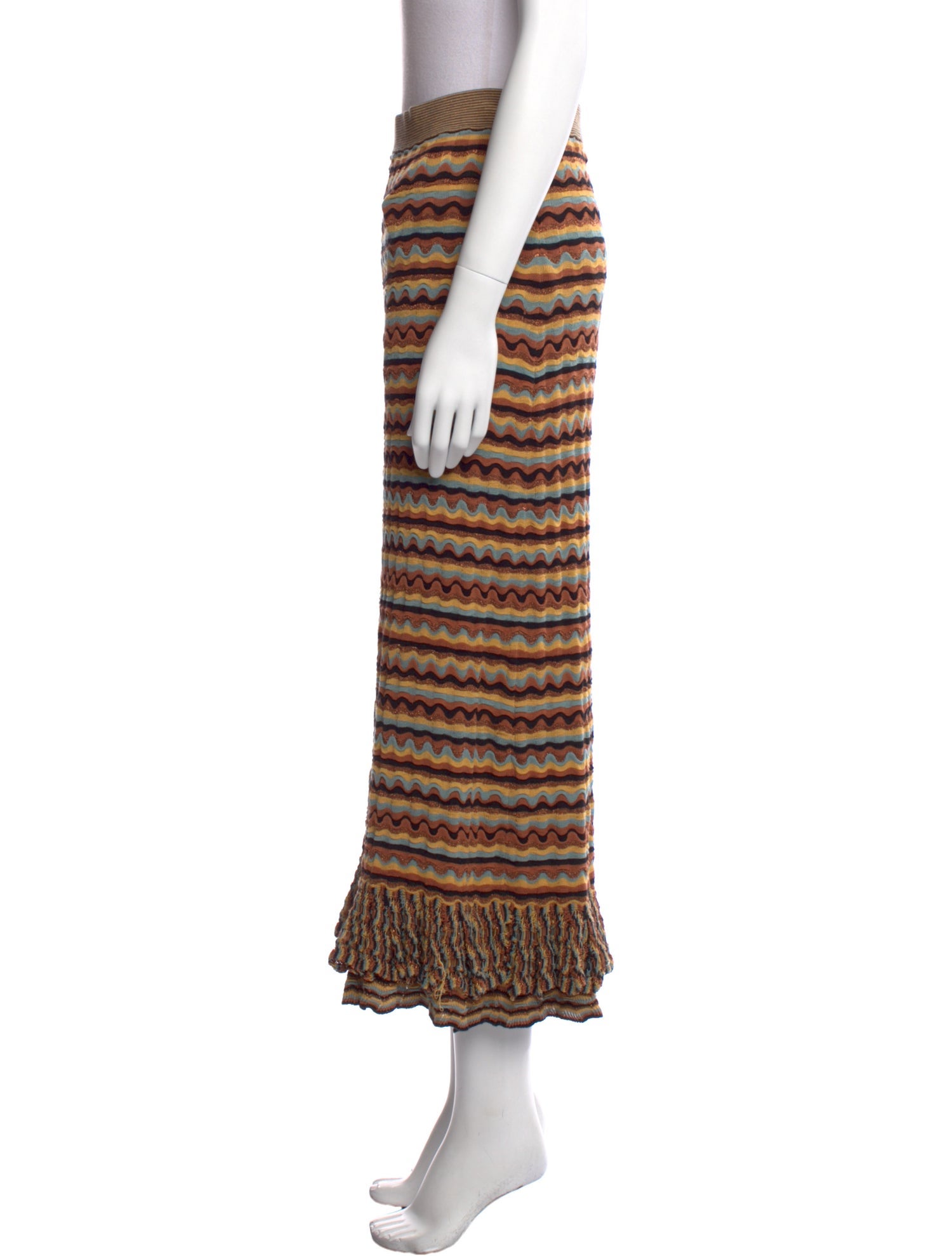 Ulla Johnson Silk Midi Length Skirt