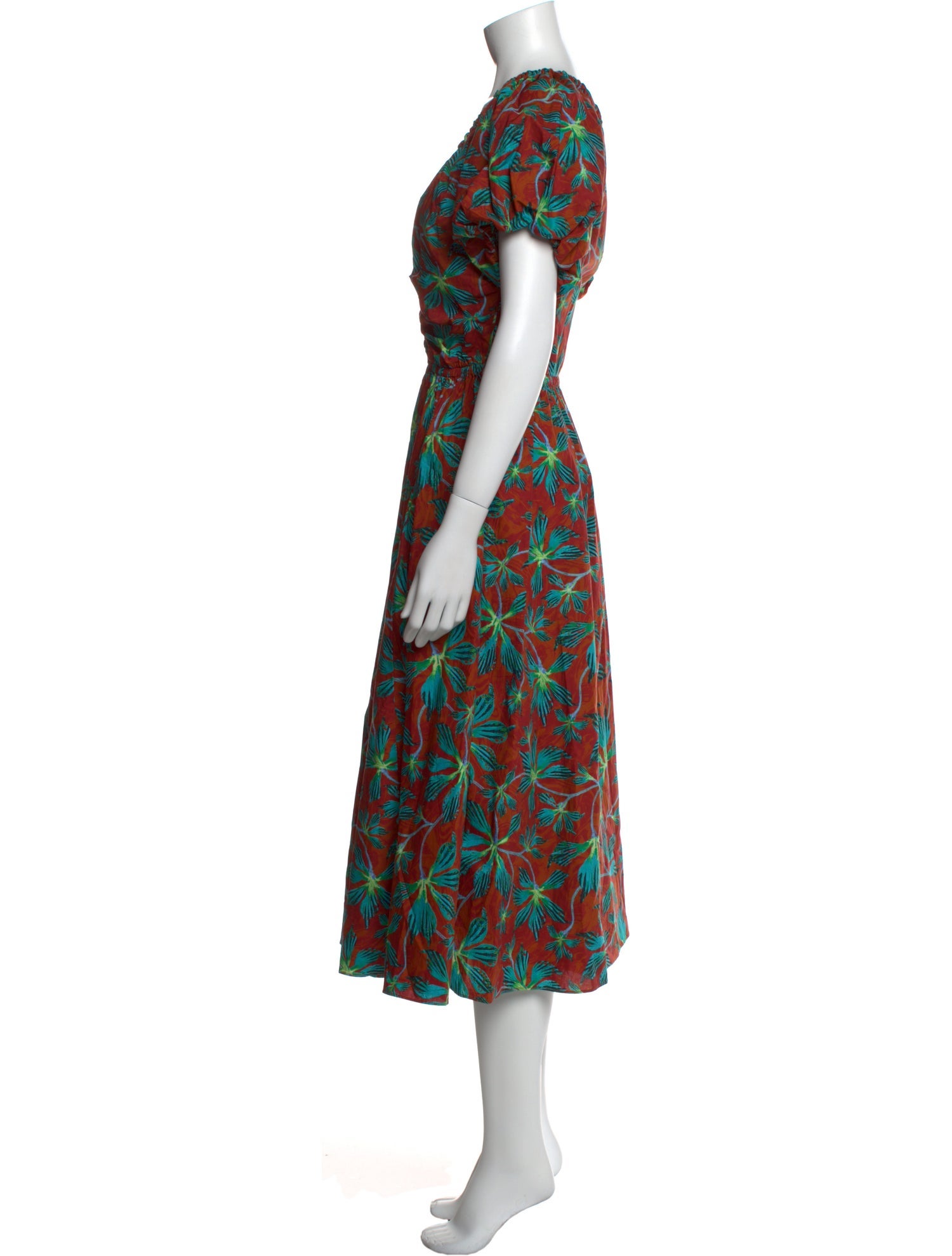 Ulla Johnson Printed Midi Length Dress
