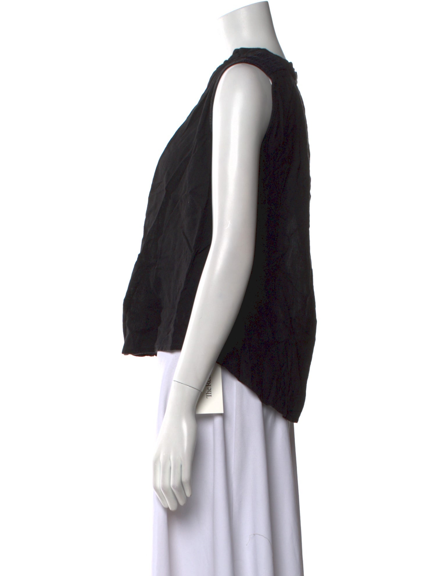 Ulla Johnson V-Neck Sleeveless Crop Top