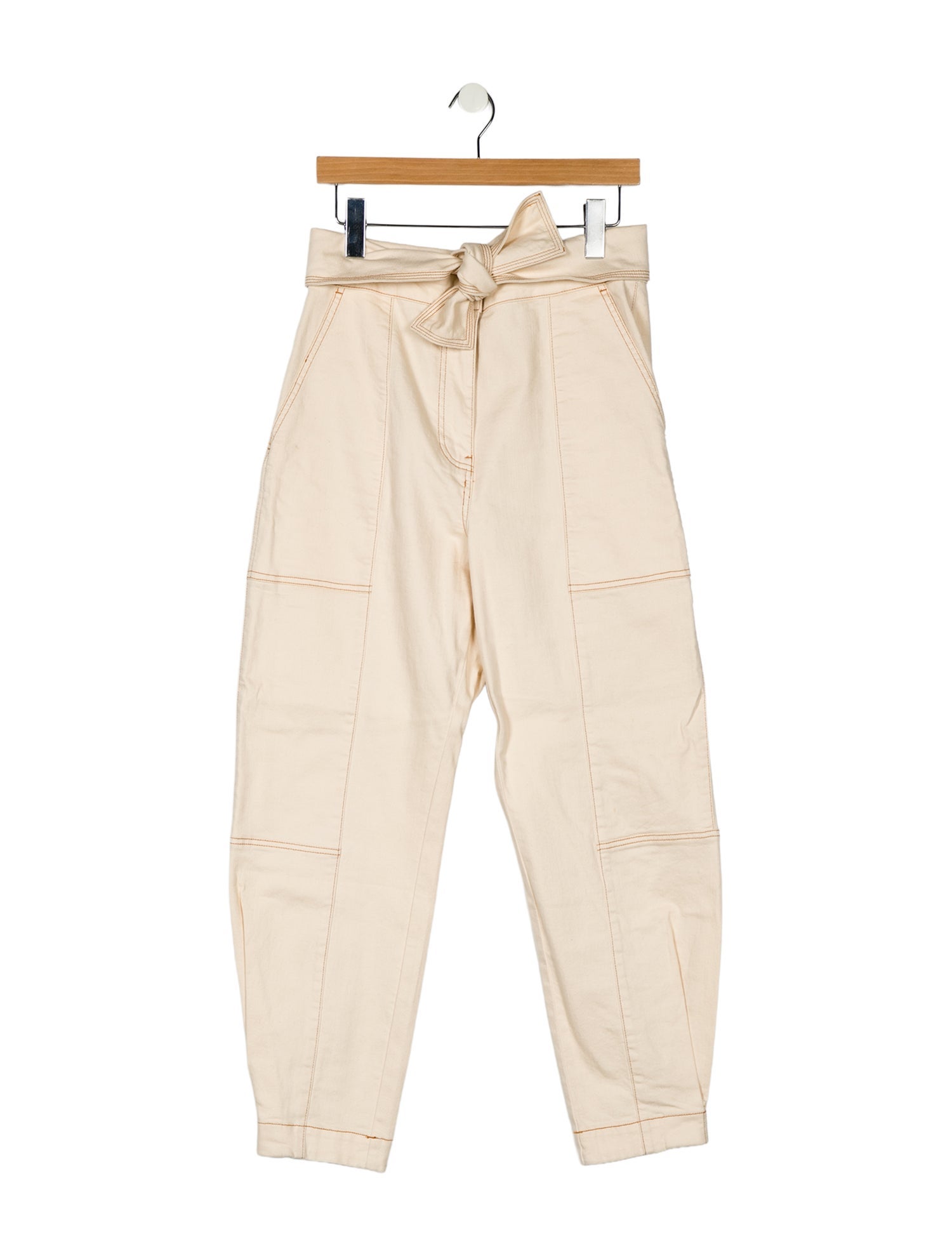 Ulla Johnson High-Rise Straight Leg Jeans