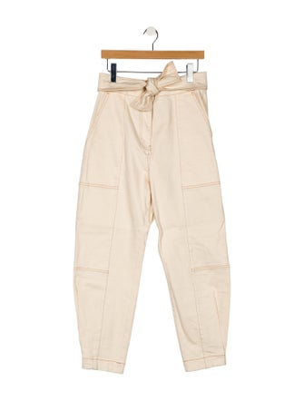 Ulla Johnson High-Rise Straight Leg Jeans