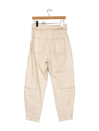 Ulla Johnson High-Rise Straight Leg Jeans