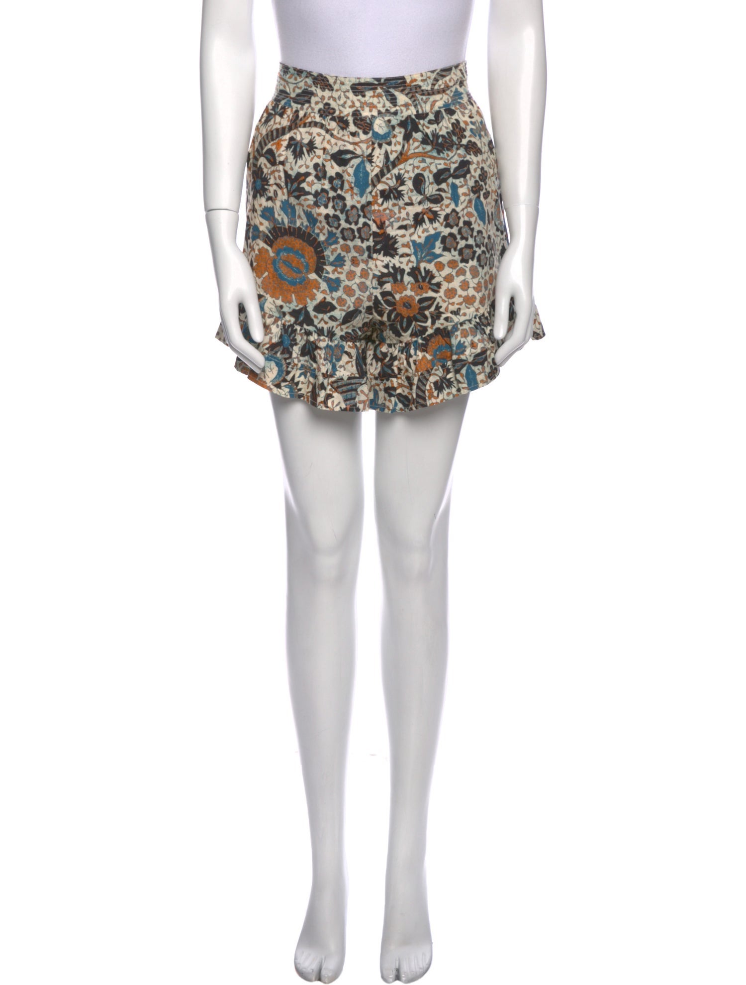 Ulla Johnson Printed Mini Shorts