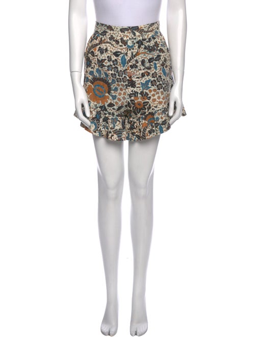 Ulla Johnson Printed Mini Shorts