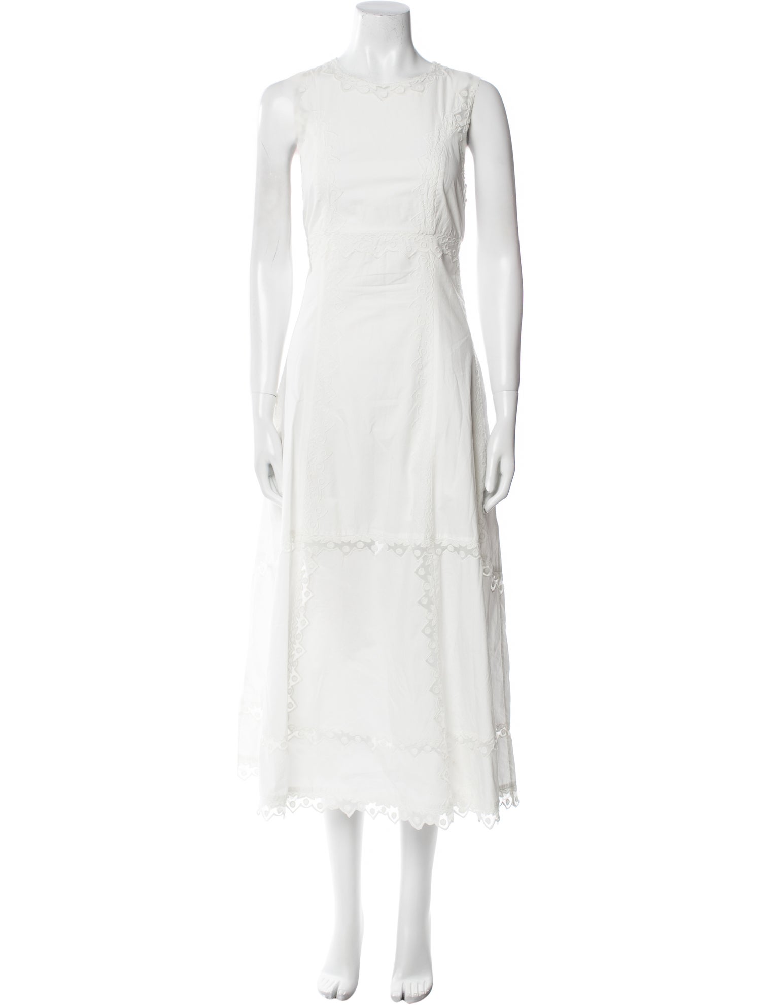 Ulla Johnson Crew Neck Long Dress