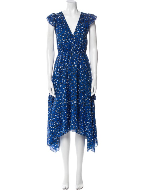 Ulla Johnson Floral Print Long Dress