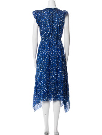 Ulla Johnson Floral Print Long Dress