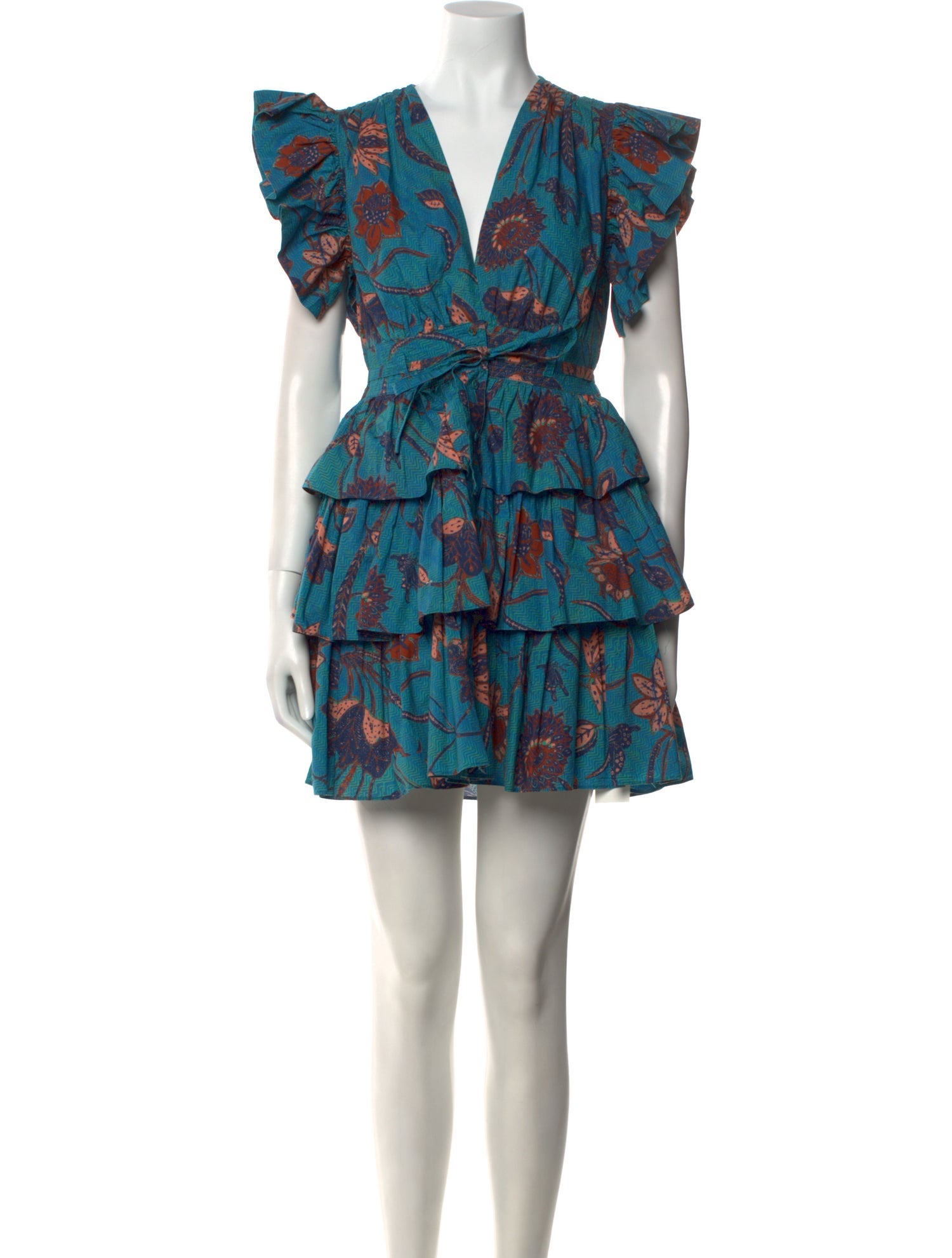 Ulla Johnson Floral Print Mini Dress