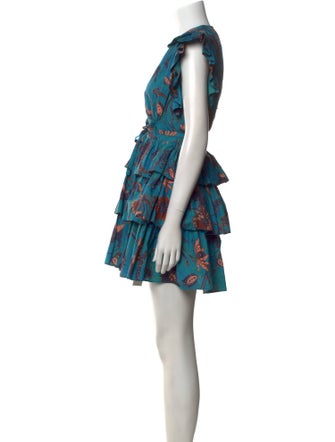 Ulla Johnson Floral Print Mini Dress