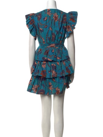 Ulla Johnson Floral Print Mini Dress