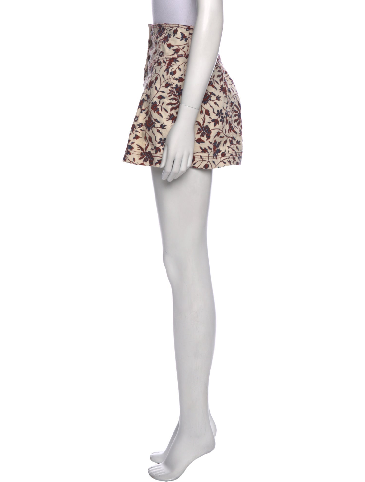 Ulla Johnson Printed Mini Shorts