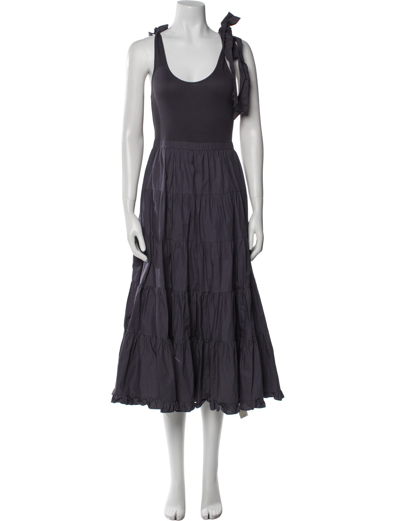Ulla Johnson Scoop Neck Long Dress