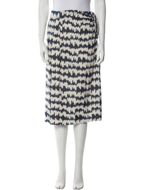 Ulla Johnson Tie-Dye Print Knee-Length Skirt