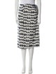Ulla Johnson Tie-Dye Print Knee-Length Skirt
