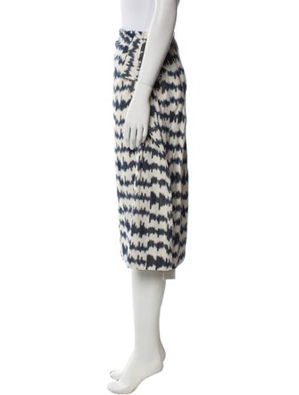 Ulla Johnson Tie-Dye Print Knee-Length Skirt