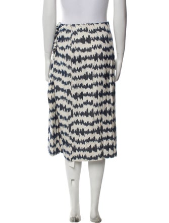 Ulla Johnson Tie-Dye Print Knee-Length Skirt