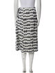 Ulla Johnson Tie-Dye Print Knee-Length Skirt