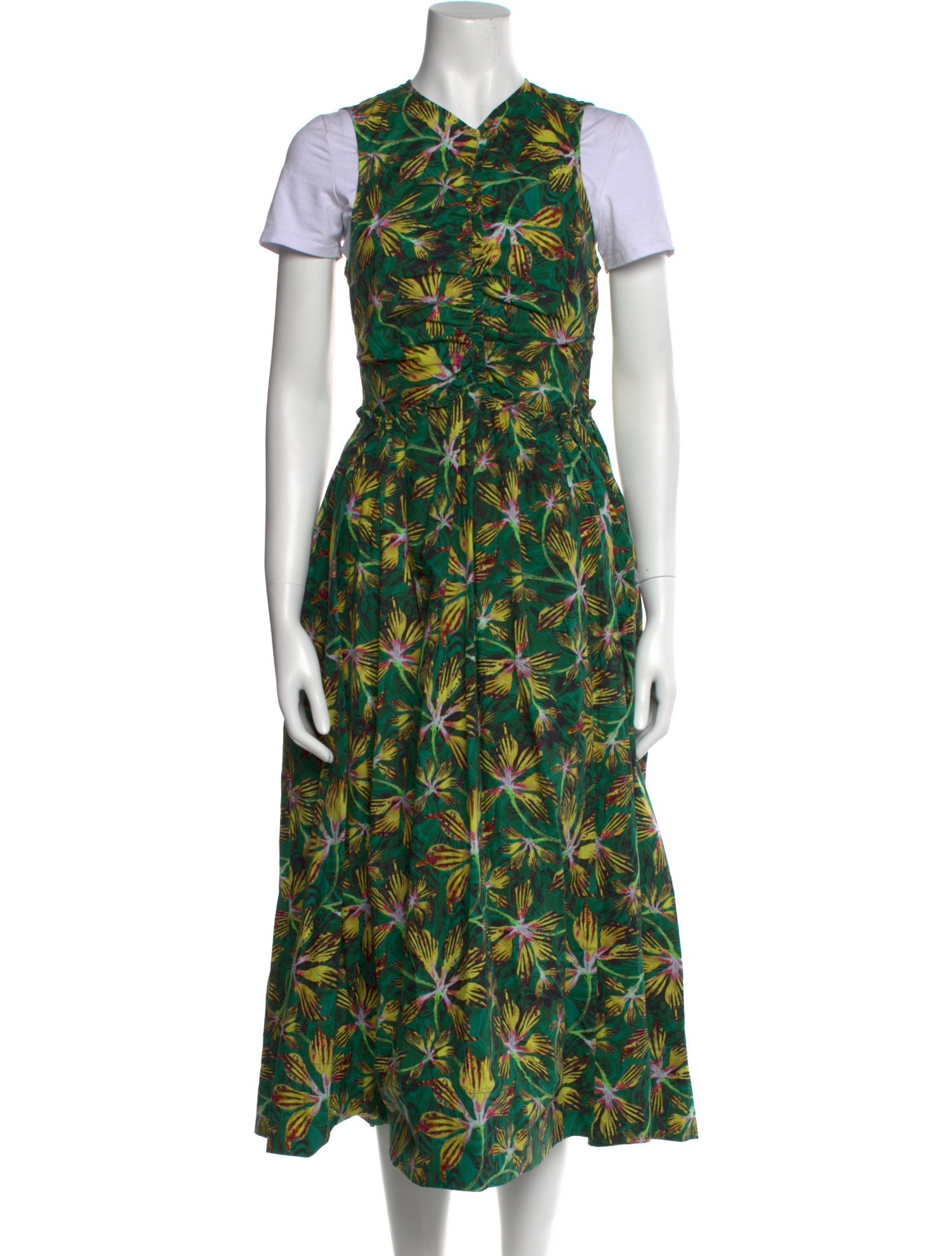 Ulla Johnson Printed Long Dress