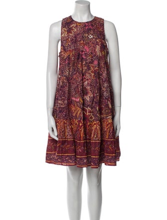 Ulla Johnson Printed Mini Dress