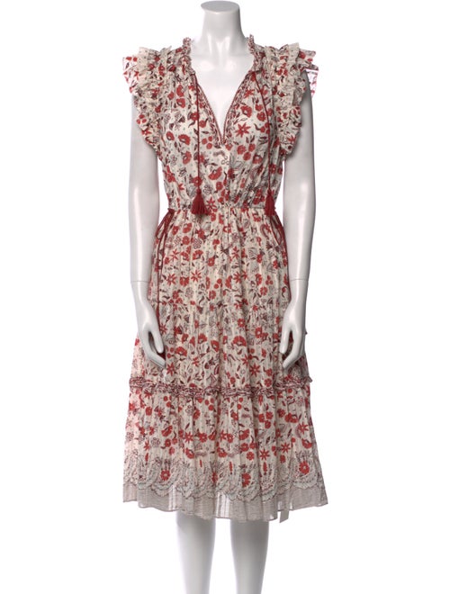 Ulla Johnson Printed Knee-Length Dress